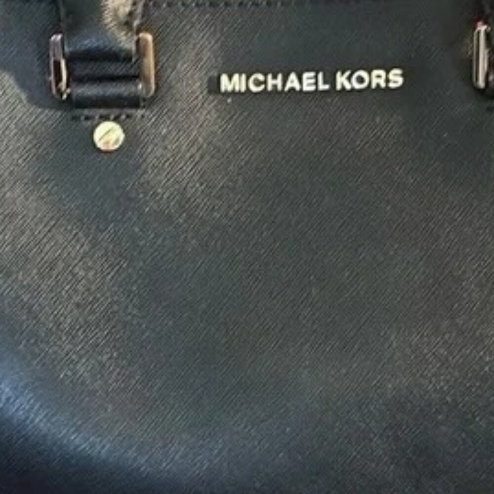 Michael Kors Savannah Medium Saffiano Leather Satchel PreLoved *See Description - Picture 3 of 13